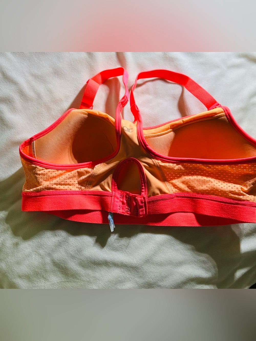 Champion Peach & Coral Wireless Sports Bra - Picture 2 of 3